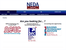 Tablet Screenshot of neda.asn.au