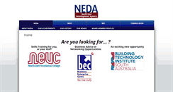 Desktop Screenshot of bec.neda.asn.au